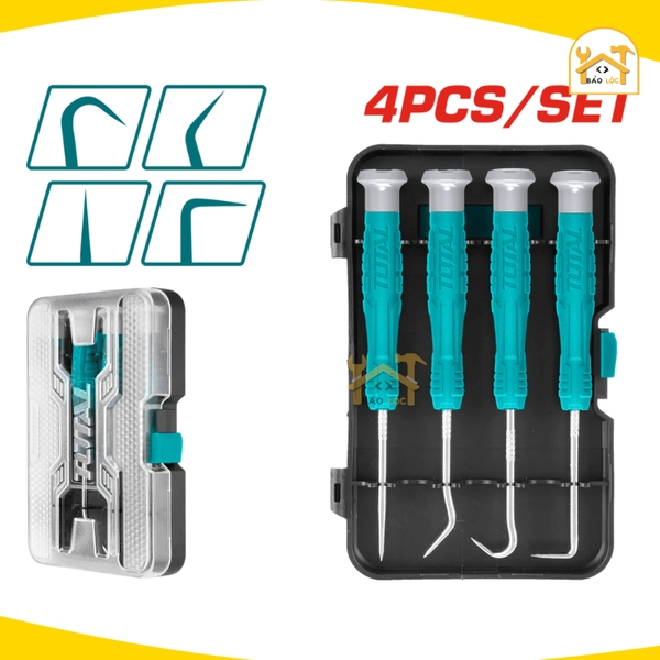 Bộ 4 dụng cụ sửa điện thoại Total TPHSK0401 - Hàng chính hãng.