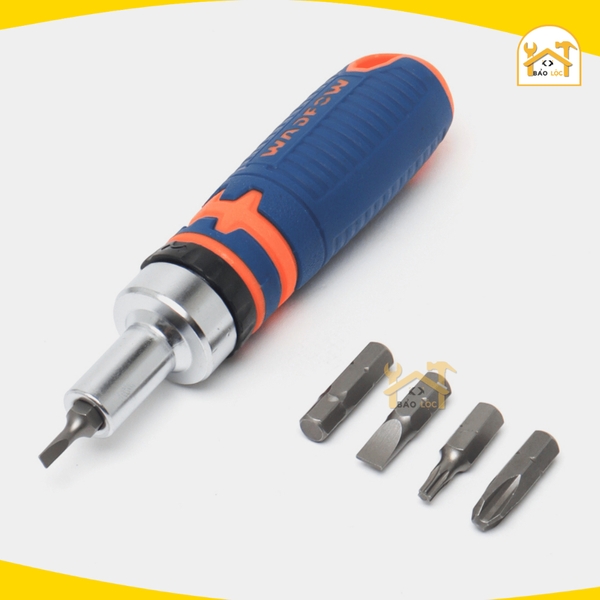 Bộ 43 chi tiết bắt vít Wadfow WSS8B43, Thép Cr-V cao cấp - Hàng chính hãng.