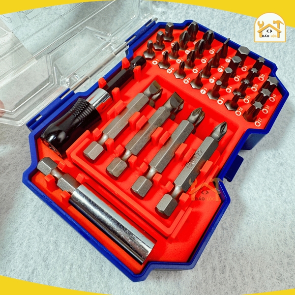 Bộ 36 mũi bắt vít đa năng Wadfow WBS3B36, Thép Cr-V cao cấp - Hàng chính hãng.