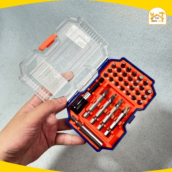 Bộ 36 mũi bắt vít đa năng Wadfow WBS3B36, Thép Cr-V cao cấp - Hàng chính hãng.
