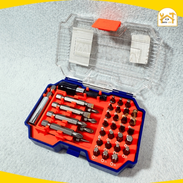 Bộ 36 mũi bắt vít đa năng Wadfow WBS3B36, Thép Cr-V cao cấp - Hàng chính hãng.
