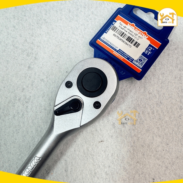 Tay vặn đầu tuýp Cần siết đầu tuýp 1/2inch 45T WadFow WRW1212 - Hàng chính hãng.