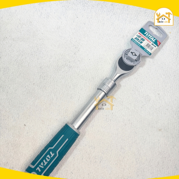 Cần siết tự động 2 chiều 1/2 inch độ dài điều chỉnh được 320-450mm TOTAL THT106128L - Hàng chính hãng.