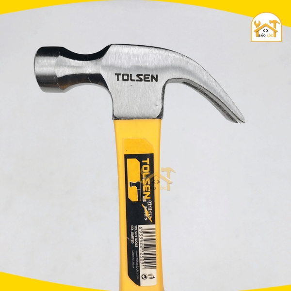 Búa Sừng Dê đầu thép Cán Nhựa Tolsen 25158 - Hàng chính hãng.