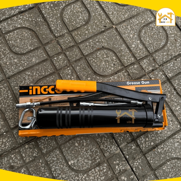 Dụng cụ bơm mỡ, sử dụng bảo trì, bôi trơn máy móc, ô tô 400cc INGCO GRG015001 - Hàng chính hãng.