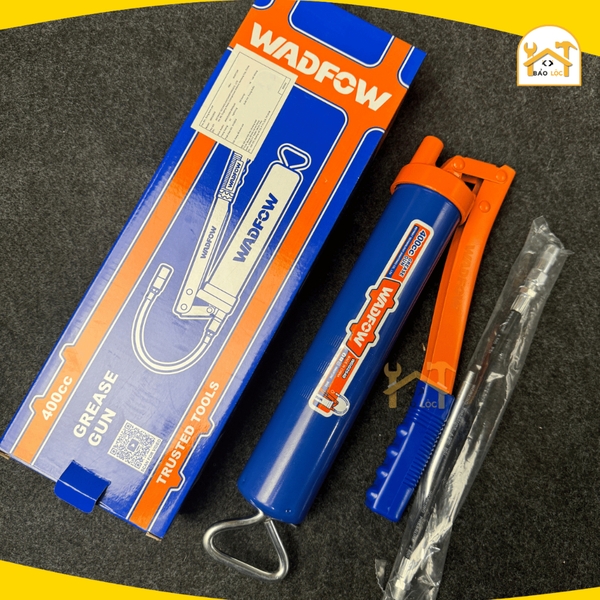 Dụng cụ bơm mỡ 400CC WADFOW WGG2540, phun mỡ động cơ, linh kiện máy móc, bảo trì, bảo dưỡng