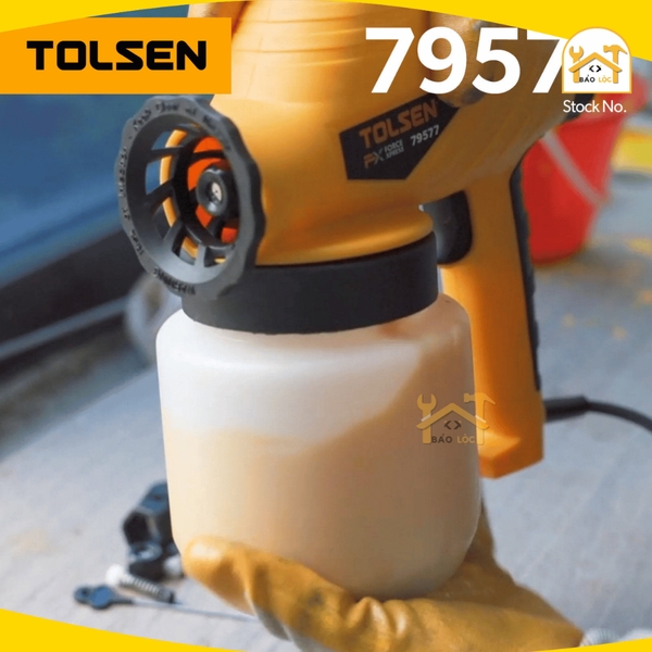 Máy phun sơn điện từ 110W Tolsen 79577 - Hàng chính hãng.