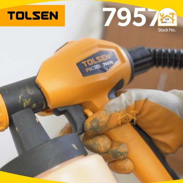 Máy phun sơn điện từ 110W Tolsen 79577 - Hàng chính hãng.
