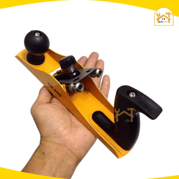 Bàn bào gỗ Tolsen 235x44mm Tolsen 42000, chất liệu thép cao cấp, tay cầm nhựa, dụng cụ cho thợ mộc - Hàng chính hãng,