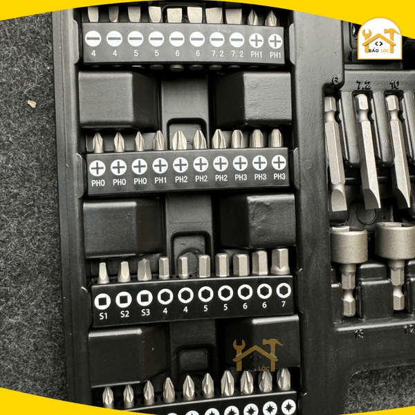 Bộ mũi khoan và vặn ốc vít 109 chi tiết Dewalt DT0109 - Hàng chính hãng.