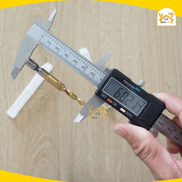 Mũi Khoan Taro KingBlue KBR Tạo Ren Thép HSS M3-M10 Phủ Titanium - Hàng chính hãng.