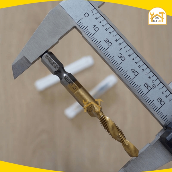 Mũi Khoan Taro KingBlue KBR Tạo Ren Thép HSS M3-M10 Phủ Titanium - Hàng chính hãng.