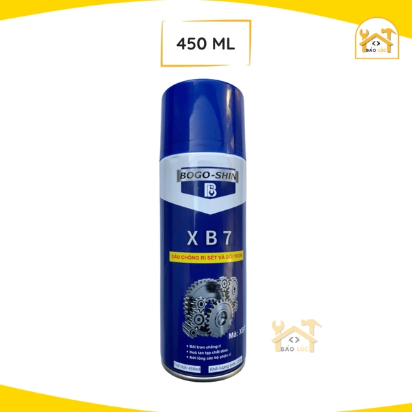 Dầu Chống Rỉ Sét Và Bôi Trơn XB7 250ml - 450ml Bogo-Shin - Hàng chính hãng.