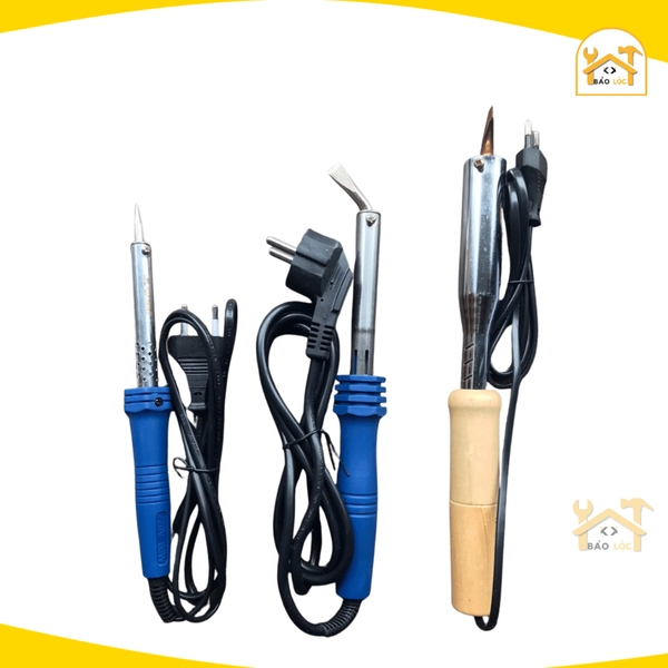Mỏ hàn thiếc cán gỗ 60W, 80W 100W BOGO-SHIN.