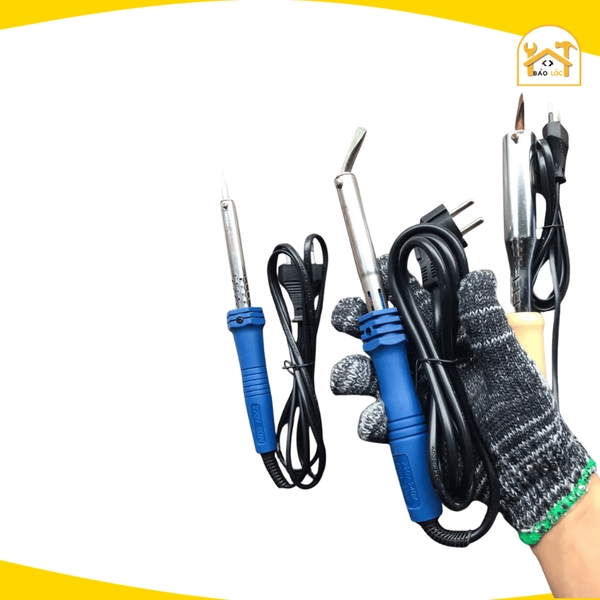 Mỏ hàn thiếc cán gỗ 60W, 80W 100W BOGO-SHIN.