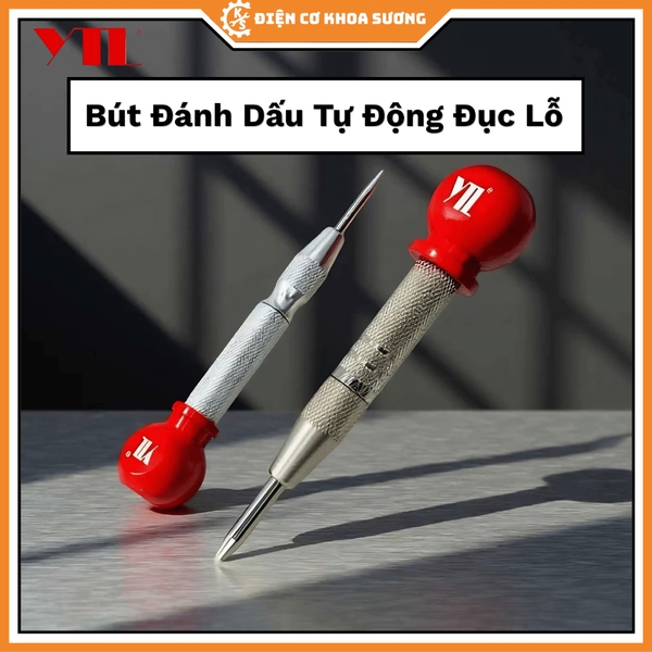 Bút lấy dấu đục đánh dấu định vị lỗ khoan tự động, bút lấy dấu tự động, bút lấy tâm YTL