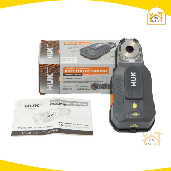 Máy thu bụi Hukan G3-LCD04,Dung tích 35ml,Điên áp Pin 4V,Lực hút 13kg