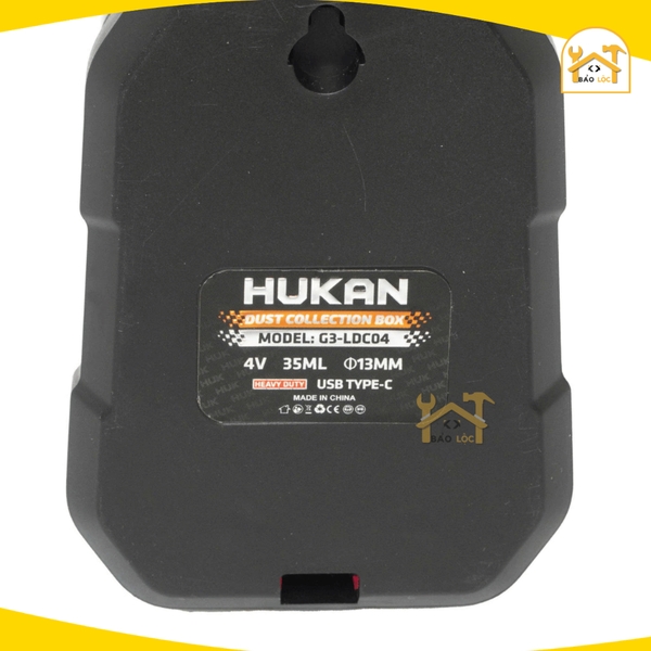 Máy thu bụi Hukan G3-LCD04,Dung tích 35ml,Điên áp Pin 4V,Lực hút 13kg
