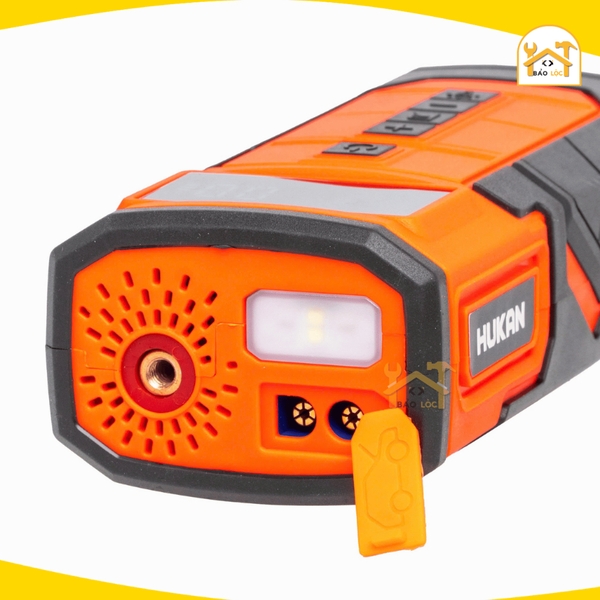 Máy bơm hơi kích bình ô tô pin HUKAN G2-BKB070W, Áp suất 120psi, Công suất 120w, Điện áp DC 12v