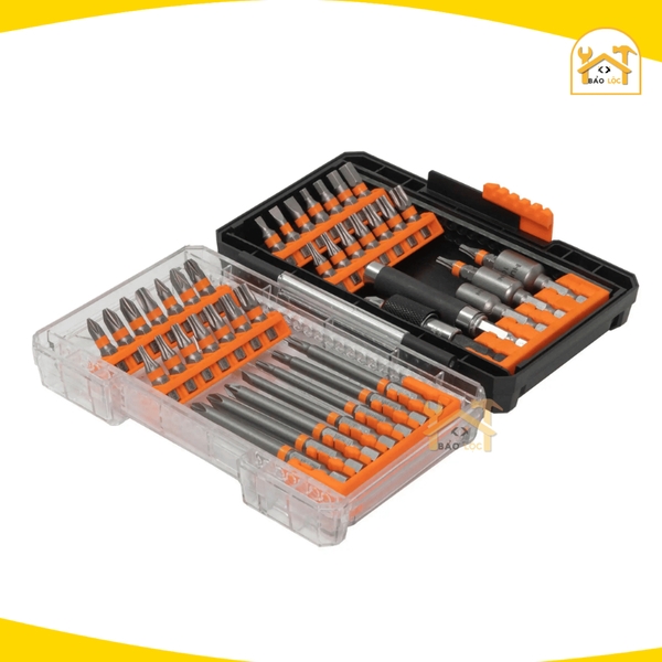 Bộ phụ kiện mũi vít đa năng 43 chi tiết HUKAN G1-BPK043, Mũi vít bake, dẹp, lục giác, mũi tôn đa dạng siêu cứng