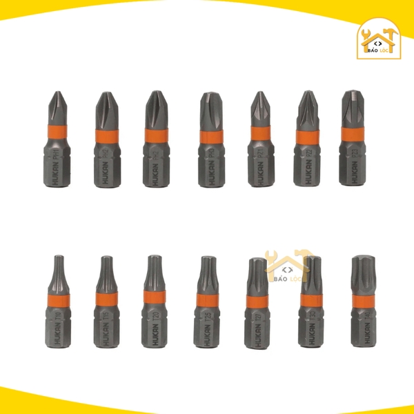 Bộ phụ kiện mũi vít đa năng 43 chi tiết HUKAN G1-BPK043, Mũi vít bake, dẹp, lục giác, mũi tôn đa dạng siêu cứng