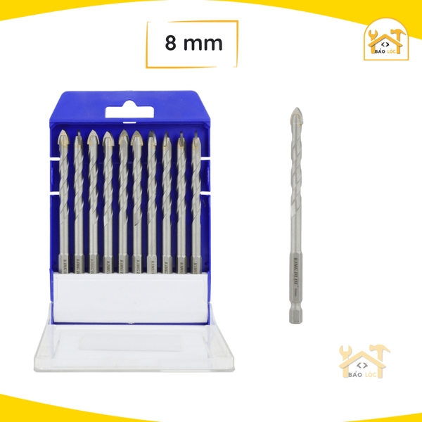 Mũi Khoan Gạch Đa Năng Chuôi Lục Giác KingBlue KBG2S Chất Thép Siêu Bén Và Siêu Cứng
