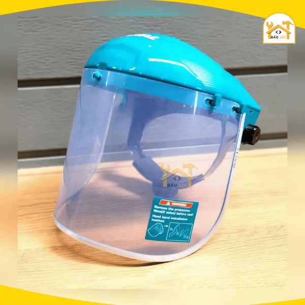 Tấm che chắn mặt TOTAL TSP631 mặt nạ bảo vệ công việc chống va đập, kính bảo hộ trong suốt, phòng độc - Hàng chính hãng.