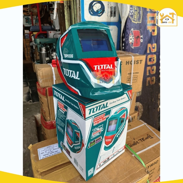 Mặt nạ hàn tự động tối, bảo vệ tia cực tím, hồng ngoại TOTAL TSP9306 - Hàng chính hãng