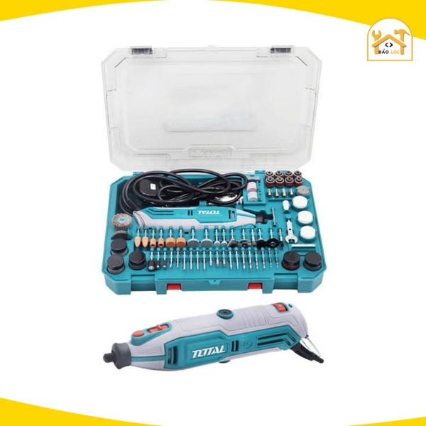 Bộ máy mài khuôn mini 130W, 3.2mm Total TG5133261 - Hàng chính hãng.