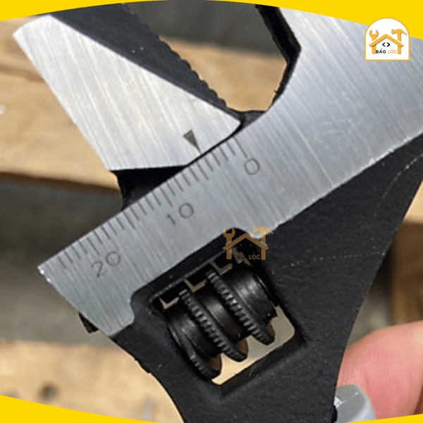 Cờ lê điều chỉnh 2IN1 TOTAL THT1016S size 156mm có thể thay đổi mỏ lết và mỏ lết răng, thép CR-V