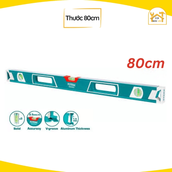 Thước thủy 80CM , 100CM , 150CM , 180CM TMT28086/TMT21006/TMT21506/TMT21806 - Hàng chính hãng.