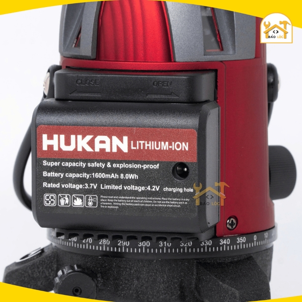 Máy Cân Bằng Laze HUKAN G1-T85, 5 tia xanh bóng LED siêu sáng - độ chính xác cao - Hàng Chính Hãng.