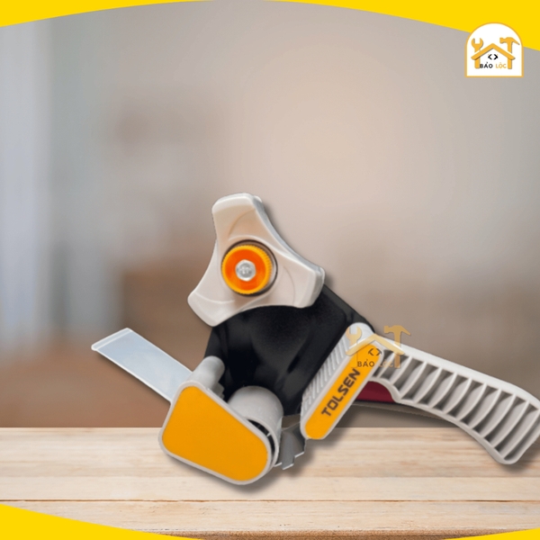 Bộ Dụng Cụ Dán Băng Keo Tape Dispenser TOLSEN 50000, cắt băng dính siêu bền chắc