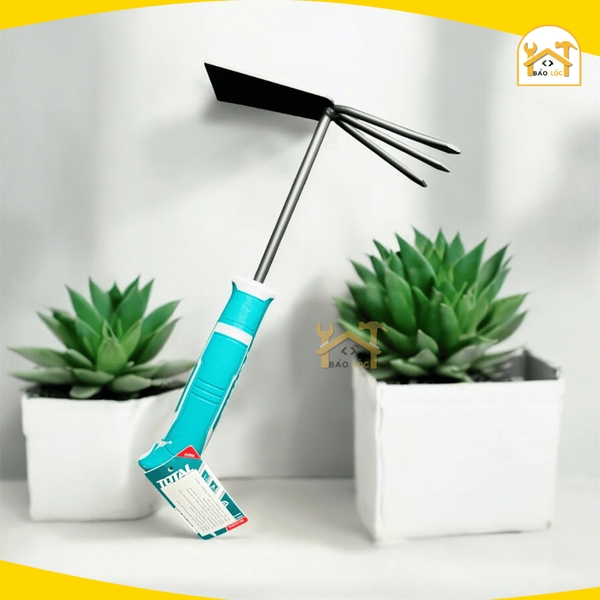 Dụng cụ làm vườn, cây xới đất, cây cào, cây xẻng, cây cào cuốc làm vườn TOTAL THFTF38,THFTT85,THGT979K,THFTR10088