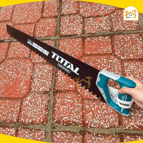 Cưa bê tông nhẹ TOTAL THTLCS1241 kích thước 24inch/600mm, chất liệu 65Mn dùng cắt bê tông nhẹ, gạch, thạch cao, nước đá