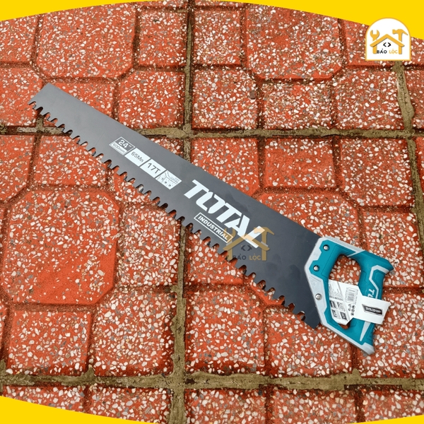 Cưa bê tông nhẹ TOTAL THTLCS1241 kích thước 24inch/600mm, chất liệu 65Mn dùng cắt bê tông nhẹ, gạch, thạch cao, nước đá