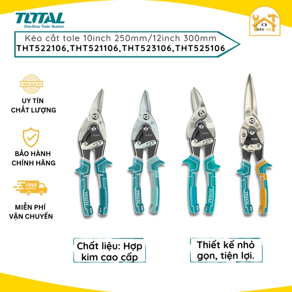 Kéo cắt tôn Total