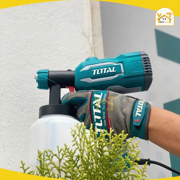 Máy phun sơn dùng điện TOTAL TT3506 , công suất 450W, lưu lượng tối đa 380ml/phút - Hàng Chính hãng
