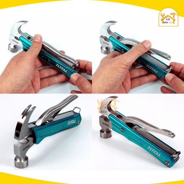Búa đa năng xếp gọn 12 công dụng trong 1 TOTAL THMFH0126 - Hàng chính hãn