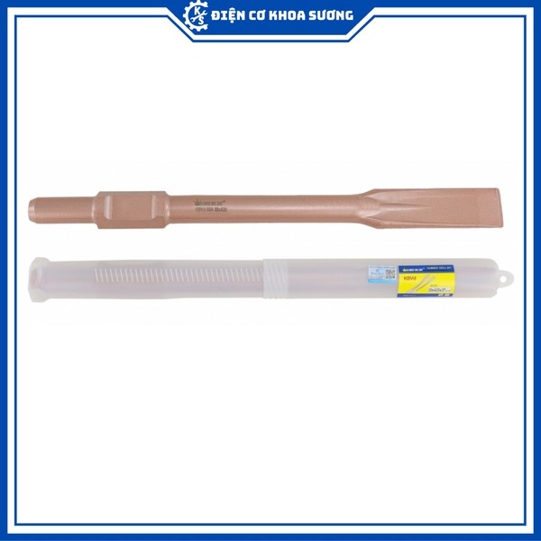 Mũi đục bê tông loại lớn 30mm Kingblue KBVn-30*420, KBVd-30*420*37 - Hàng chính hãng