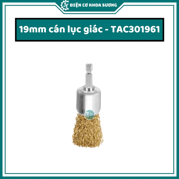 Chổi cước cán vàng dùng cho máy khoan Total, TAC301961,  TAC37011, TAC302561, TAC303061 - chính hãng