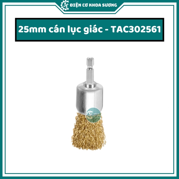 Chổi cước cán vàng dùng cho máy khoan Total, TAC301961,  TAC37011, TAC302561, TAC303061 - chính hãng