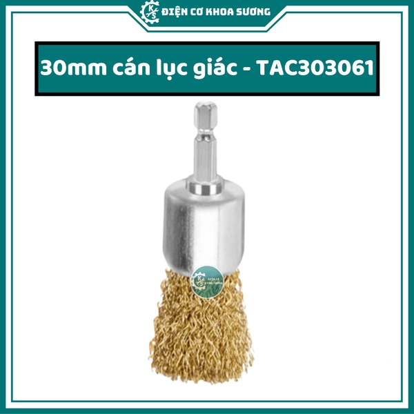 Chổi cước cán vàng dùng cho máy khoan Total, TAC301961,  TAC37011, TAC302561, TAC303061 - chính hãng