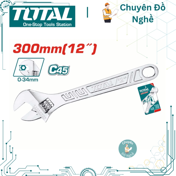 Mỏ Lết- 6inch THT101063 - 8inch THT101083 - 10inch THT1010103 - 12inch THT1010123 - Chính Hãng