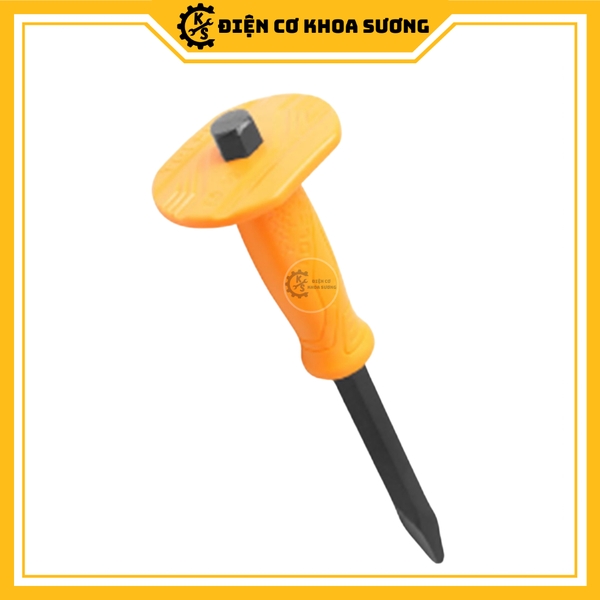 Đục sắt nhọn - đục sắt dẹp có tay cầm Tolsen 25083, 25084, 25087, 25088 - Hàng chính hãng