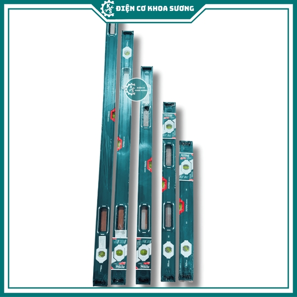Thước thủy nivo, livo, có từ nam châm Total TMT26056, TMT28056, TMT210056, TMT212056, TMT215056