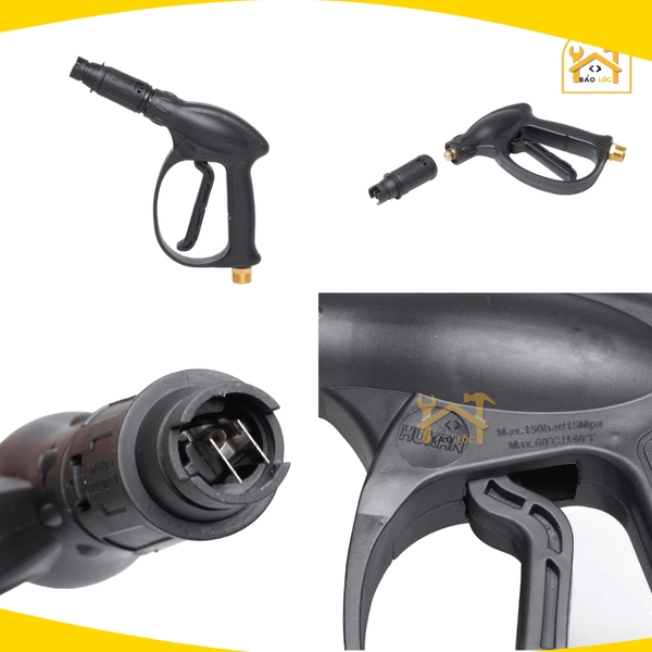 Dụng cụ xịt rửa xe, Dây rửa xe áp lực cao 15m (GEN 1) HUKAN G1-DR15,G1-DR20,G1-SXR1025 - Hàng chính hãng.