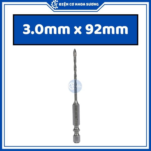 Mũi khoan đa năng 4 cạnh đuôi lục giác 6mm - 8mm - 10mm - 12mm KingBlue KBH4S - Hàng chính hãng