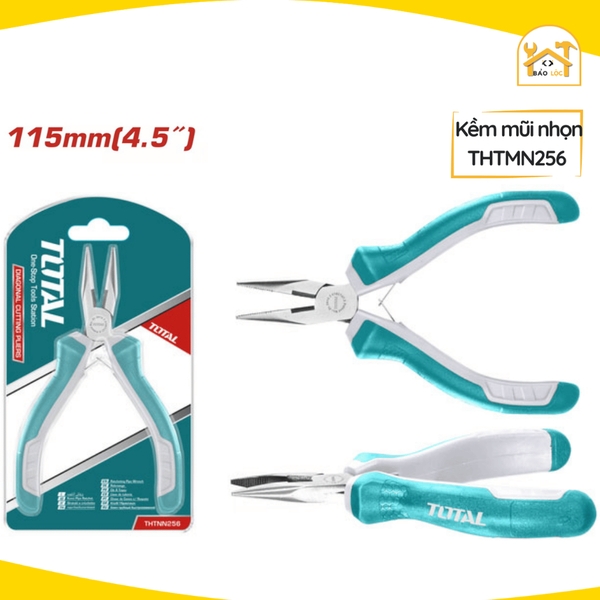 Kềm cắt,mũi nhọn,uốn vòng,mũi kim mini 115mm TOTAL THTMN256,THTMN356,THTMN456,THTMN556,THTMN656,THTMN756,THTMN856,