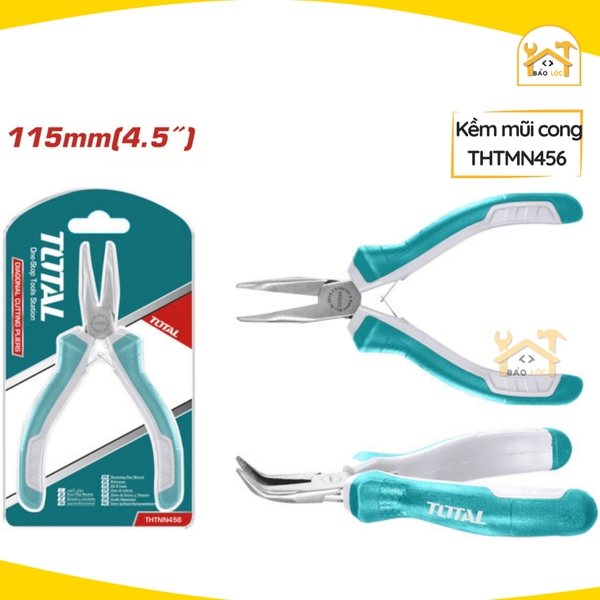 Kềm cắt,mũi nhọn,uốn vòng,mũi kim mini 115mm TOTAL THTMN256,THTMN356,THTMN456,THTMN556,THTMN656,THTMN756,THTMN856,